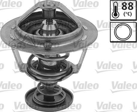 Valeo 820533 - Термостат охлаждающей жидкости / корпус autospares.lv