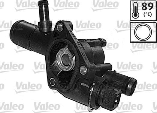 Valeo 820537 - Термостат охлаждающей жидкости / корпус autospares.lv