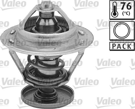 Valeo 820524 - Термостат охлаждающей жидкости / корпус autospares.lv