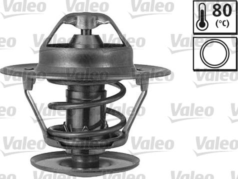 Valeo 820525 - Термостат охлаждающей жидкости / корпус autospares.lv