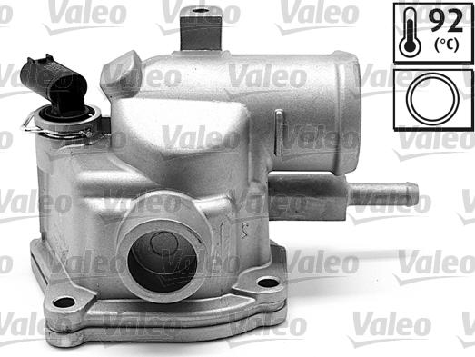 Valeo 820571 - Термостат охлаждающей жидкости / корпус autospares.lv