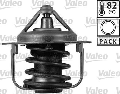 Valeo 820044 - Термостат охлаждающей жидкости / корпус autospares.lv