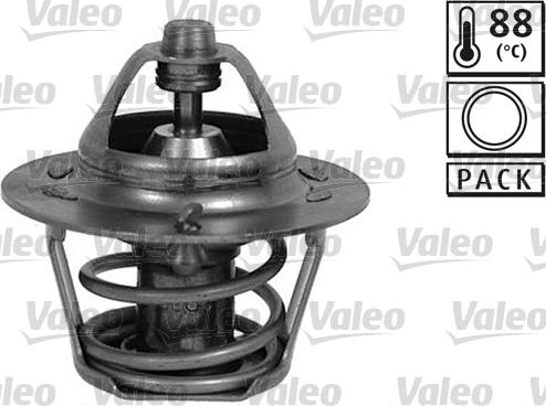 Valeo 820042 - Термостат охлаждающей жидкости / корпус autospares.lv