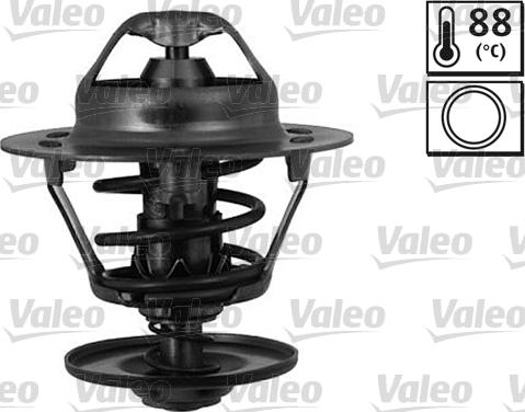 Valeo 820051 - Термостат охлаждающей жидкости / корпус autospares.lv
