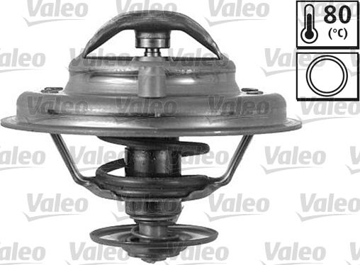 Valeo 820064 - Термостат охлаждающей жидкости / корпус autospares.lv