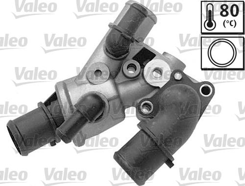 Valeo 820067 - Термостат охлаждающей жидкости / корпус autospares.lv