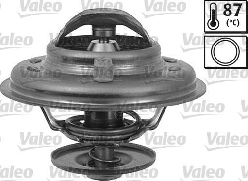Valeo 820027 - Термостат охлаждающей жидкости / корпус autospares.lv