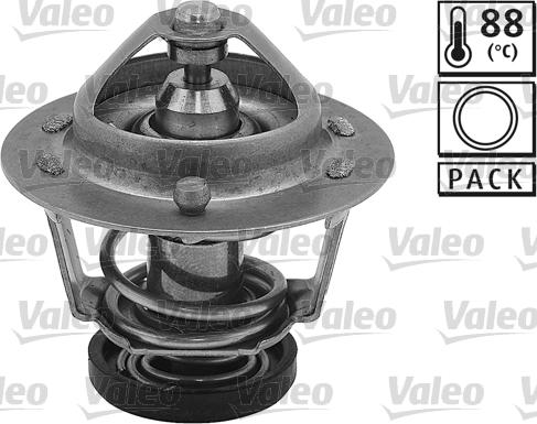 Valeo 820076 - Термостат охлаждающей жидкости / корпус autospares.lv