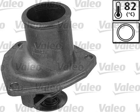 Valeo 820070 - Термостат охлаждающей жидкости / корпус autospares.lv