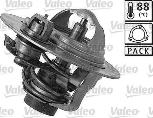 Valeo 820072 - Термостат охлаждающей жидкости / корпус autospares.lv