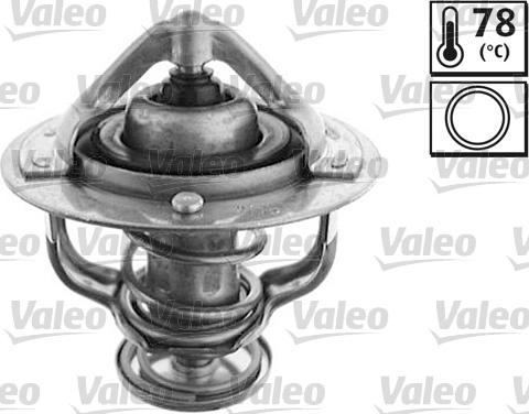 Valeo 820196 - Термостат охлаждающей жидкости / корпус autospares.lv