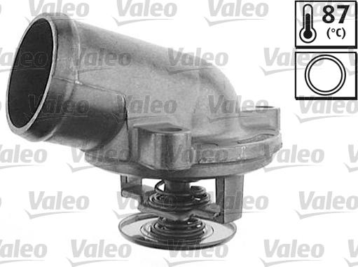 Valeo 820147 - Термостат охлаждающей жидкости / корпус autospares.lv