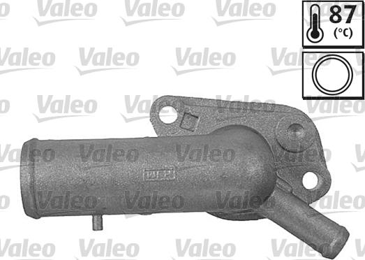 Valeo 820150 - Термостат охлаждающей жидкости / корпус autospares.lv