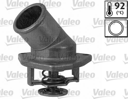 Valeo 820185 - Термостат охлаждающей жидкости / корпус autospares.lv