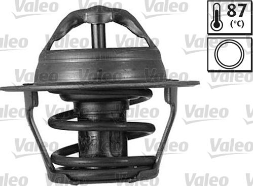 Valeo 820262 - Термостат охлаждающей жидкости / корпус autospares.lv