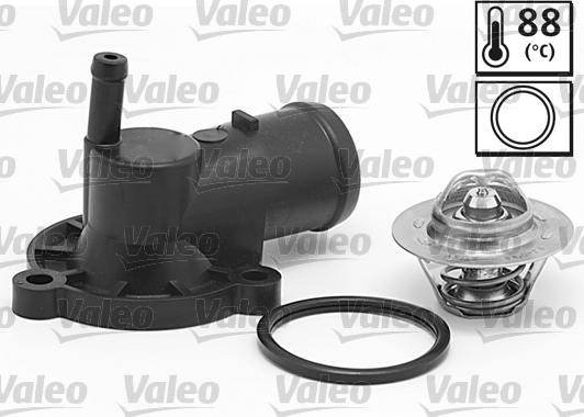 Valeo 820795 - Термостат охлаждающей жидкости / корпус autospares.lv