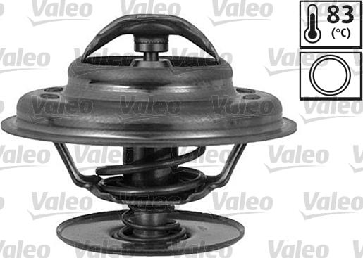 Valeo 820768 - Термостат охлаждающей жидкости / корпус autospares.lv