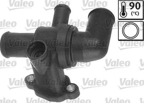 Valeo 820781 - Термостат охлаждающей жидкости / корпус autospares.lv