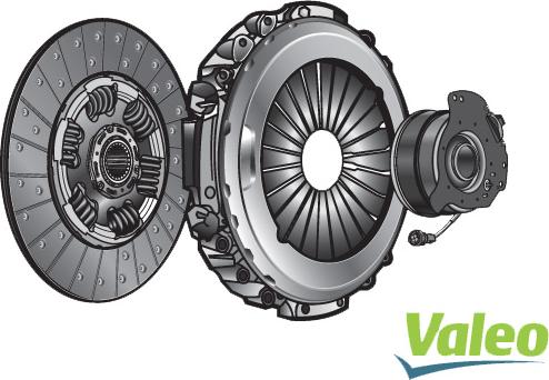 Valeo 827519 - Комплект сцепления autospares.lv