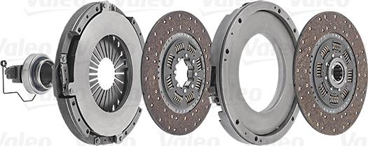 Valeo 827368 - Комплект сцепления autospares.lv