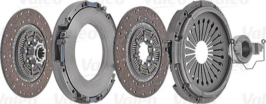 Valeo 827368 - Комплект сцепления autospares.lv