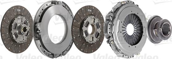 Valeo 827256 - Комплект сцепления autospares.lv