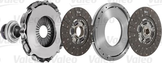 Valeo 827256 - Комплект сцепления autospares.lv