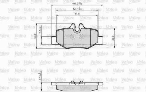 RIDER RD.3323.DB1601 - Тормозные колодки, дисковые, комплект autospares.lv