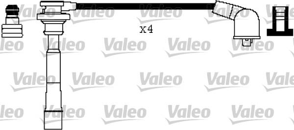 Valeo 346451 - Комплект проводов зажигания autospares.lv