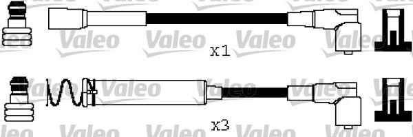 Valeo 346590 - Комплект проводов зажигания autospares.lv