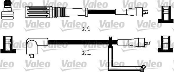 Valeo 346509 - Комплект проводов зажигания autospares.lv