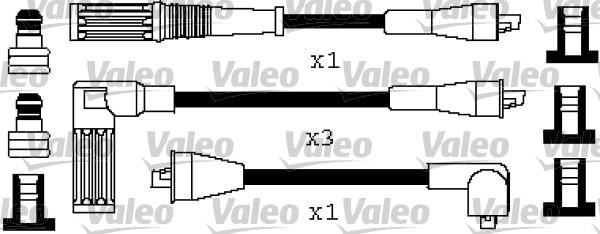 Valeo 346508 - Комплект проводов зажигания autospares.lv