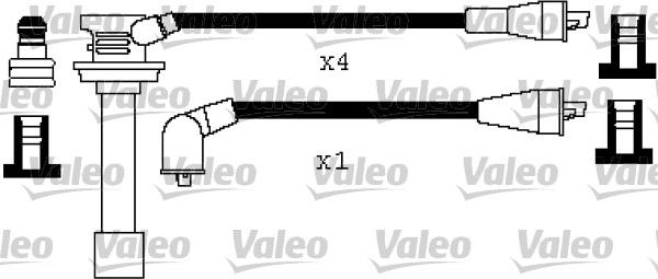 Valeo 346533 - Комплект проводов зажигания autospares.lv