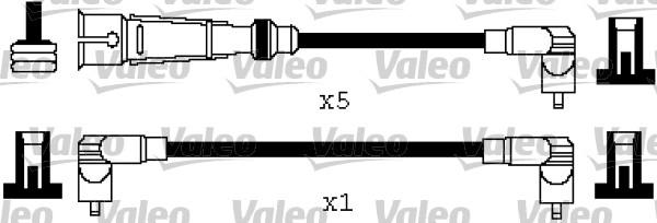 Valeo 346579 - Комплект проводов зажигания autospares.lv