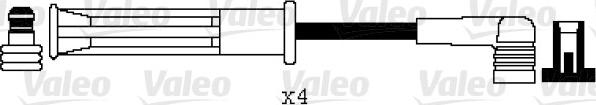 Valeo 346094 - Комплект проводов зажигания autospares.lv