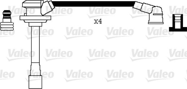 Valeo 346025 - Комплект проводов зажигания autospares.lv