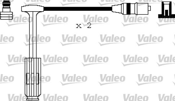 Valeo 346145 - Комплект проводов зажигания autospares.lv