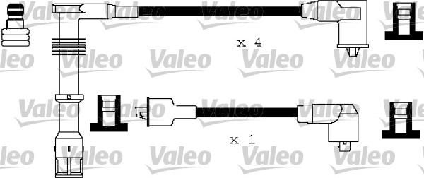 Valeo 346152 - Комплект проводов зажигания autospares.lv