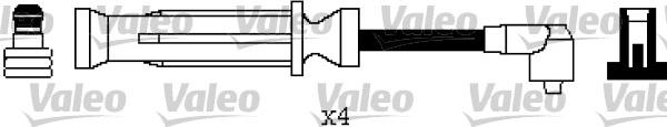 Valeo 346344 - Комплект проводов зажигания autospares.lv