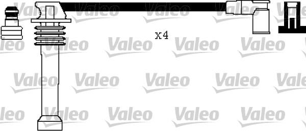 Valeo 346367 - Комплект проводов зажигания autospares.lv