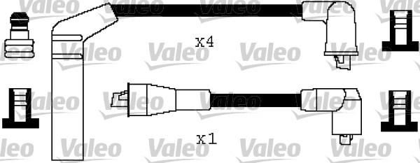 Valeo 346329 - Комплект проводов зажигания autospares.lv