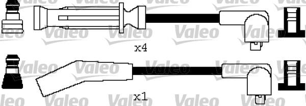 Valeo 346323 - Комплект проводов зажигания autospares.lv