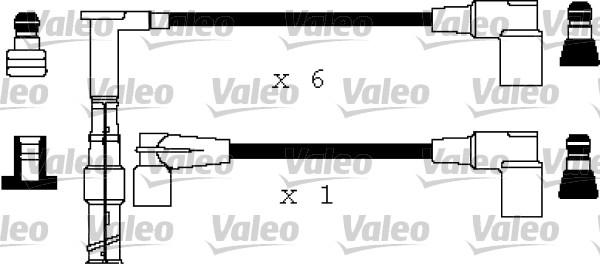 Valeo 346376 - Комплект проводов зажигания autospares.lv