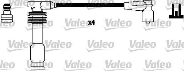 Valeo 346294 - Комплект проводов зажигания autospares.lv
