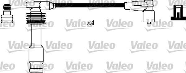 Valeo 346292 - Комплект проводов зажигания autospares.lv