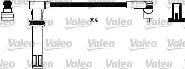 Valeo 346240 - Комплект проводов зажигания autospares.lv