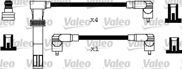 Valeo 346247 - Комплект проводов зажигания autospares.lv