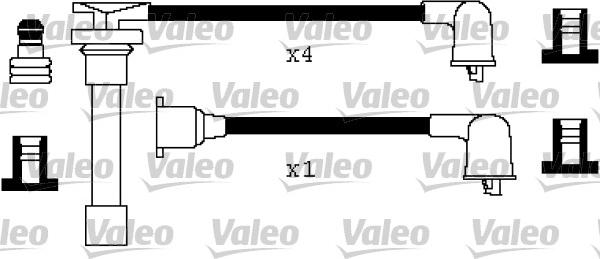 Valeo 346260 - Комплект проводов зажигания autospares.lv