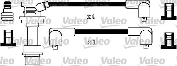 Valeo 346289 - Комплект проводов зажигания autospares.lv