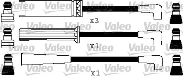 Valeo 346234 - Комплект проводов зажигания autospares.lv